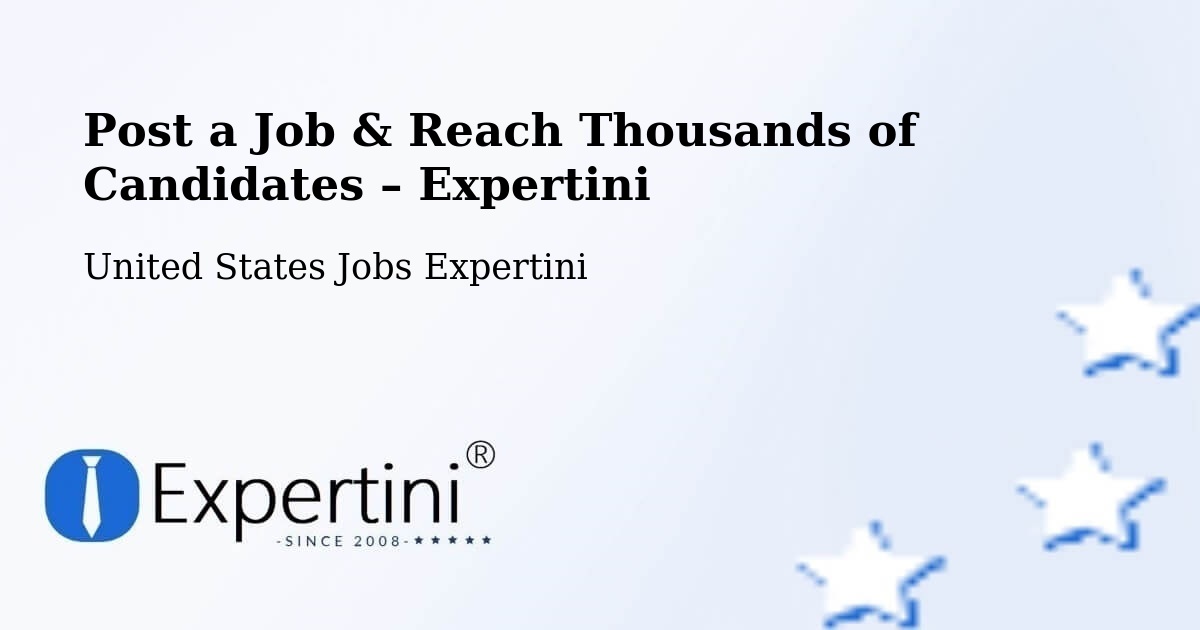 Post a Job in Star – Hire the Right Talent - Star, United States Jobs Expertini