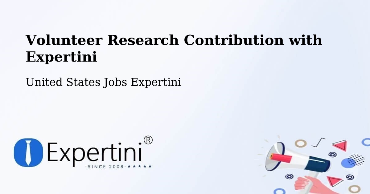 Volunteer Research Contribution Program – Star - United States Jobs Expertini